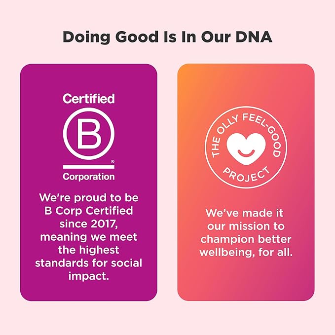 OLLY Flawless Complexion Gummy, Clear and Healthy Skin Support, Vitamins E, A, Zinc, Chewable Supplement, Berry - 50 Count (Pack of 1)