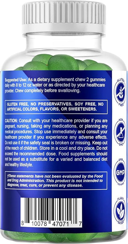 Vitamatic 2 Pack Ashwagandha Gummies 1500 mg Equivalent Per Serving (from 30:1 Extract 50 mg) - 60 Vegan Gummies - 3% Withanolides