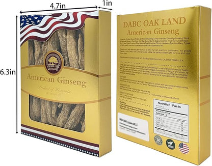 American Ginseng Slices from Wisconsin (Sliced Ginseng Root）Wisconsin Grown!Most People Use It to Make Ginseng Tea! Good for Health! (American Ginseng Slices (Small Round), 1 Box of 4 Ounces)