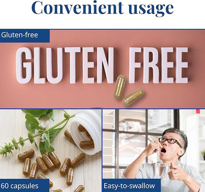 AllerEzy – Supports Healthy Histamine Levels, Sinus Comfort, and Immune Health with Butterbur, EpiCor, Quercetin, Bromelain, Vitamins C and D, Zinc, and Selenium – 60 Capsules