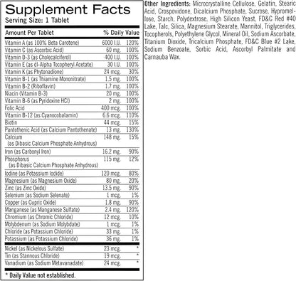 Geritol Complete Tablets 100 Tablets (Pack of 4)