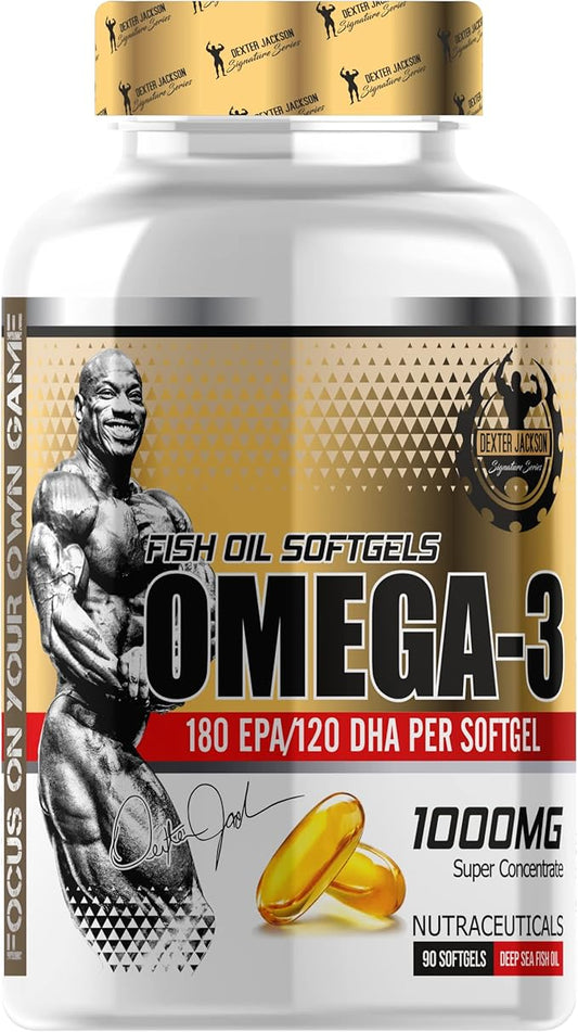 Gold Series Omega-3 1000mg | 90 Softgels | 90 Serving