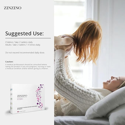 Viva + - Contains Iodine, Vitamin C and Magnesium, Promotes Restful Sleep, Improves Concentration, Learning, Memory and Reasoning - 60Tablets