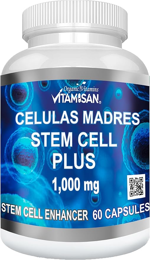 4 Celulas Madres Stemcells AFA Blue Green Algae Anti-Aging 240 Capsules
