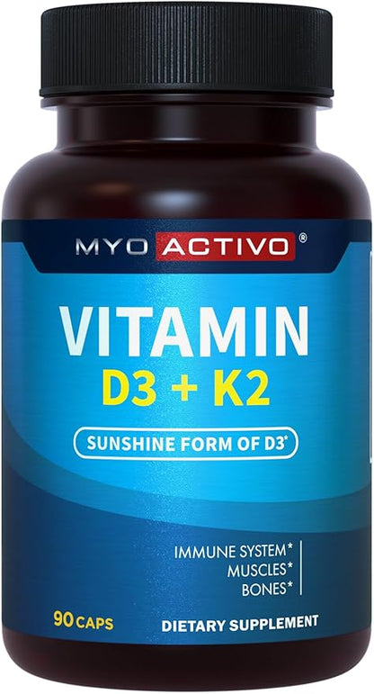5-in-1 Magnesium Complex and Vitamin D3 K2