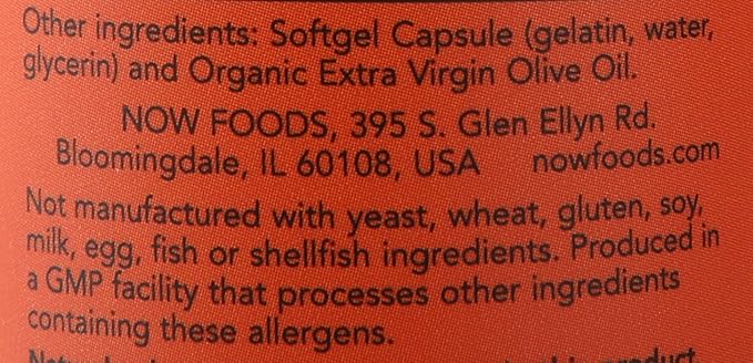 NOW Vitamin D-3 5,000 IU,120 Softgels