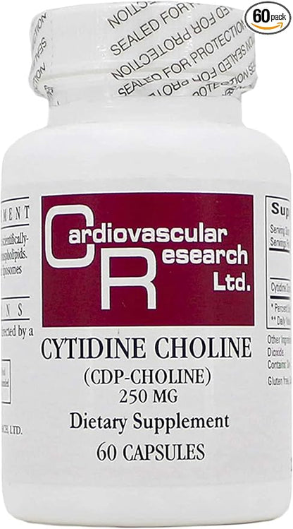Ecological Formulas - Cytidine Choline 250 mg 60 caps [Health and Beauty]