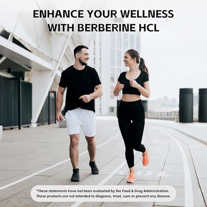 Berberine Supplement 2300MG with HCI & Ceylon Cinnamon, Premium Berberine Capsules for Health Support, Advanced Formula for Men and Women- 120 Capsules