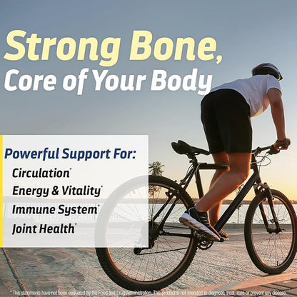 Vitamin K2 D3-100mcg of Vitamin K2 (as MK-7) and 125mg (5,000iu) of Vitamin D3, K2 D3 Vitamin Supplement Supports Healthy Bones and Circulation, Vitamin D3 K2 120 Capsules