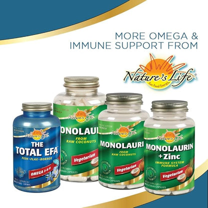 Nature's Life Black Currant Oil Minis 500 mg | with Omega 3-6 for Skin, Hair, Heart and Joint Health | 90ct