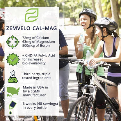 Liquid Ionic Cal/Mag | Calcium, Magnesium, Boron | Bone & Muscle Support | Restful Sleep | Mood Support | 48 Day Supply