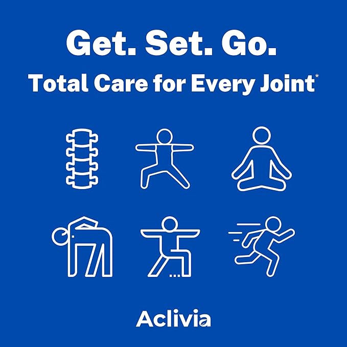 Joint Support Supplement - Mobility & Flexibility Formula with Hyaluronic Acid, Collagen, Egg Shell Membrane, Calcium & Astaxanthin - Non-GMO, Gluten-Free (30 Tablets)