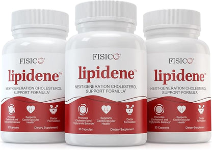 Cholesterol Support & Heart Health Supplement – Lipid Balance, Cardiovascular Function, Heart Health, Circulation and Arterial Wellness. Contains Bergamot & Olive Fruit Extract – 30 Capsules