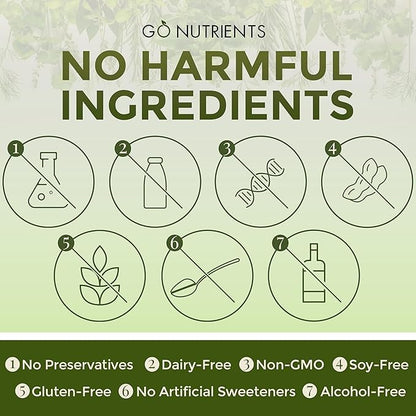 Go Nutrients Intestinal Edge Cleanse 60mL (2 oz) & Liver Cleanse Edge 60ml (2 oz) Non-GMO Soy-Free