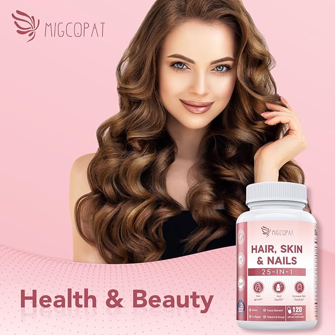 Probiotics for Women & Hair, Skin & Nails Supplement Bundle, Vaginal & Urinary Health, Feminine Health, Supports Hair Growth, Skin Health, Nail Strength