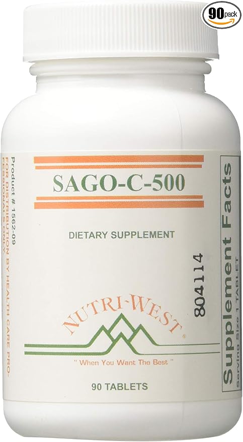 Nutri-West - Sago-C-500 90 Tablets by Nutri-West