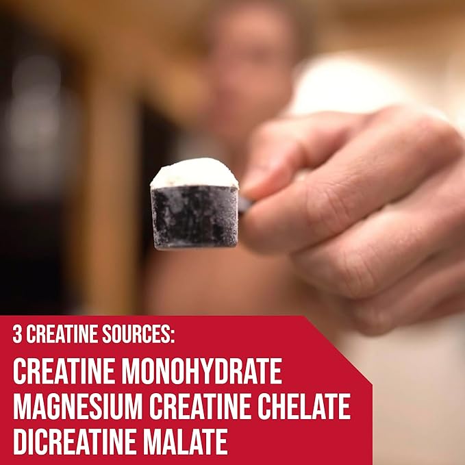 Rule 1 Charged Creatine - Multi-Function Workout Supplement with Creatine, Electrolyte, and Energy Blends for Intensity, Performance, & Hydration Support (30 Servings, Sour Candy)