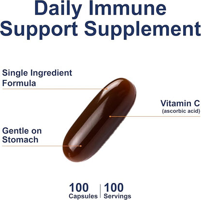 Carlson - C-Gels, 1000mg, Vitamin C Softgels, Immune Support & Heart Health, Vitamin C Softgels, Antioxidant, Vitamin C Supplement, 250 Softgels
