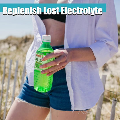 Parrot Brand Aloe Vera Juice Drink Original Flavor 500mL 16.9 fl.oz. (Pack of 10)