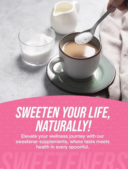 BulkSupplements.com Stevia Extract Powder - Stevia Sweetener, Pure Stevia Powder - Zero Calorie Sweetener, Gluten Free, 40mg per Serving, 500g (1.1 lbs) (Pack of 1)