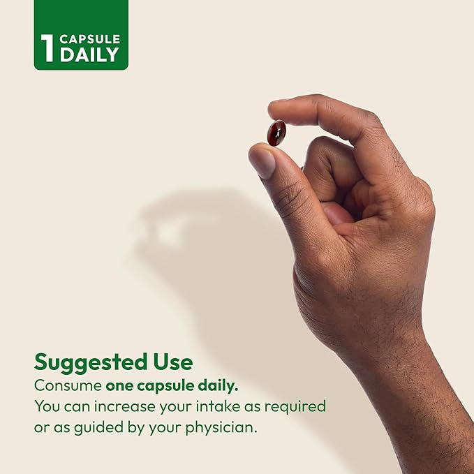 ANDREW LESSMAN Prostate Support Supplement for Men's Health, 30 Softgels, No Additives - Saw Palmetto for Men, Pumpkin Seed Oil, Lycopene, Omega-3 for Prostate Health, Urinary, Bladder Function