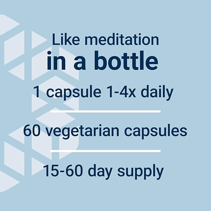 Life Extension L-Theanine, 100 mg, 60 Vegetarian Capsules — Supports a Calming & Mood Enhancing Effect, Amino Acid Derived From Tea - Gluten-Free, Non-GMO