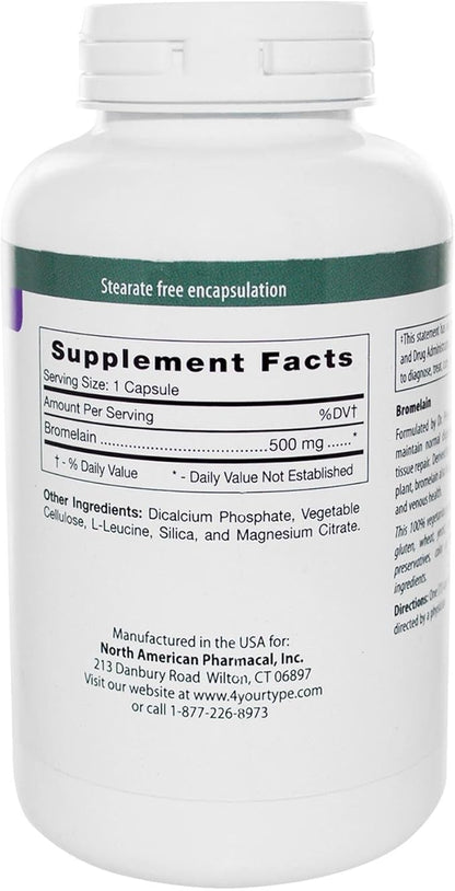 D'Adamo Nutrition - Bromelain 180c