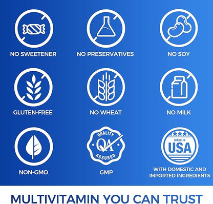 Vitamin World Ultra 360 Multivitamin for Men, Men's Multivitamin with Herbs & Antioxidants for Energy & Performance, Supplement with Vitamin A, C, D, E, B12 & Zinc for Immune Support, 180 Caplets