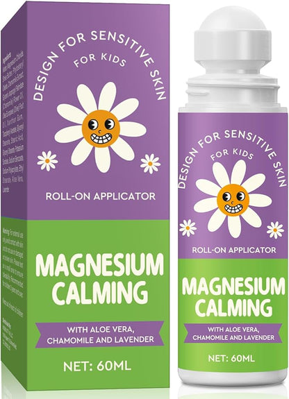 Magnesium Lotion for Kids Sleep, Bedtime Kids Magnesium Cream,Relaxation Formula for Children