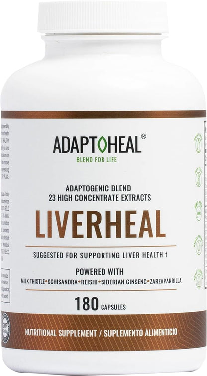 Liver Supplement – Clean, Detox and Repair Formula, Herbal Liver Support Supplement with Milk Thistle (180 Capsules)