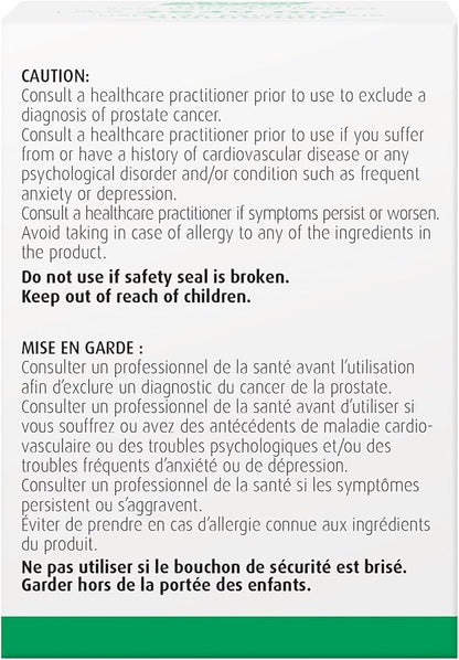 A. Vogel Prostate 1 - Organic Saw Palmetto Prostate Support Supplement - 85 Percent Fatty Acids - Clinically Proven Efficacy (60 capsules)