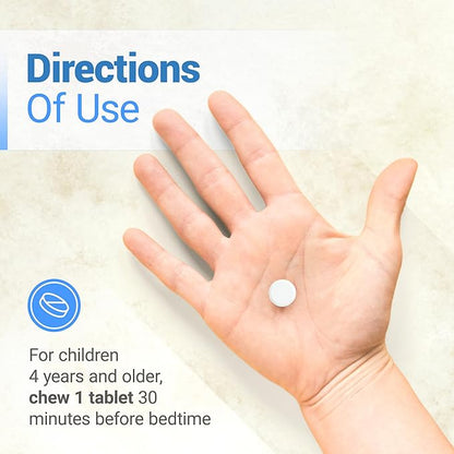 Nested Naturals Luna Kids Sleep Supplement (60 Chewable Tablets) & Luna Natural Sleep Aid (60 Vegan Capsules)