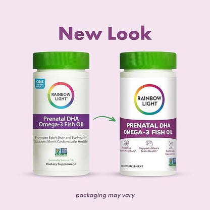 Rainbow Light - Prenatal Dha Smart Essentials, Omega-3 Fatty Acids- 60 Softgels