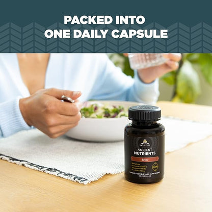 ANCIENT NUTRITION Iron, 30 CT