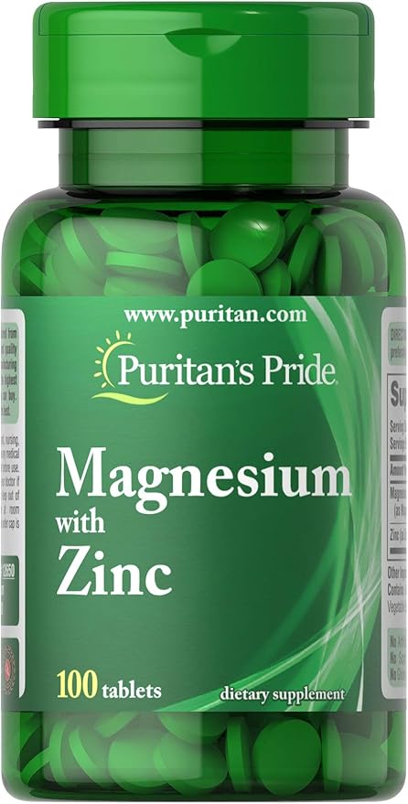 Puritan's Pride Magnesium with Zinc