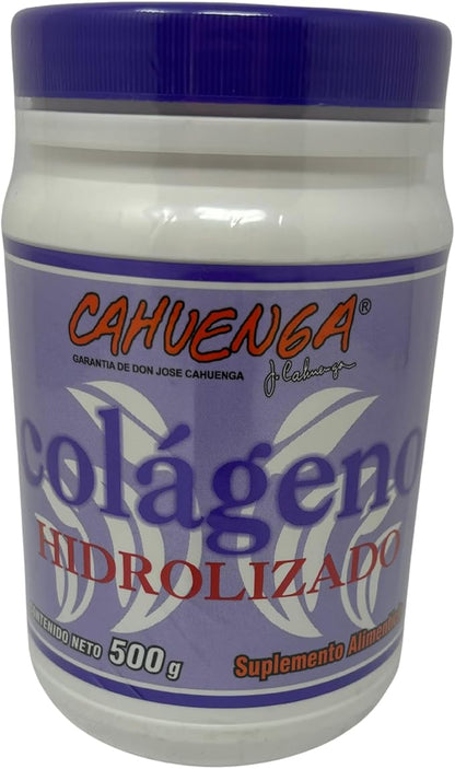 CAHUENGA Colageno Hidrolizado (Hydrolyzed Collagen) 500g