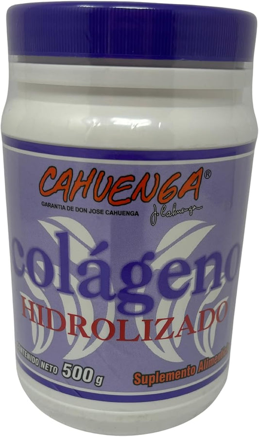 CAHUENGA Colageno Hidrolizado (Hydrolyzed Collagen) 500g