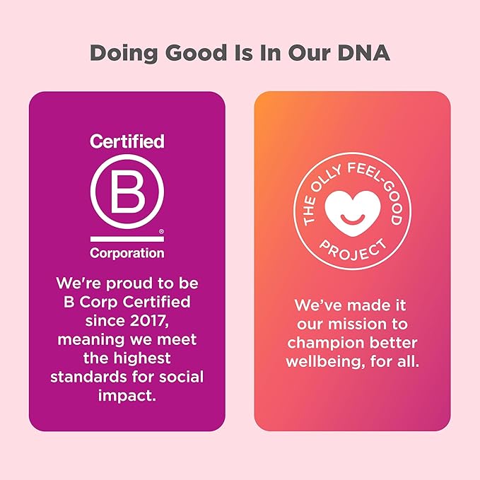 OLLY Delightful Iron Chewable Tablet, Iron Supplement from AB Fortis, Fruit Punch Flavor, 30 or 20 Day Supply - 60 Count