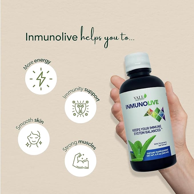 Vall-Inmunolive - Alfalfa and Dulcamara Oral Solution, 8 Fl Oz