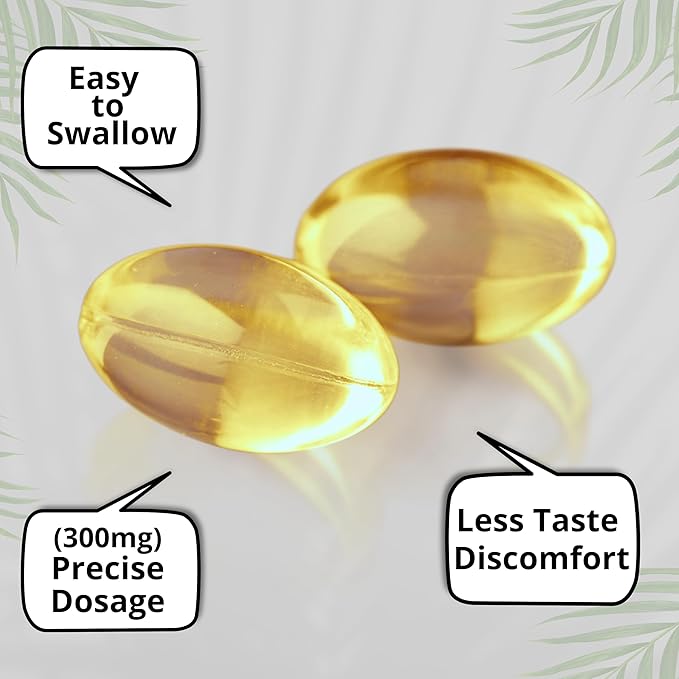 QG group Badger Fat Natural Source of Polyunsaturated Fatty Acids - 60 Capsules, 300 mg Each