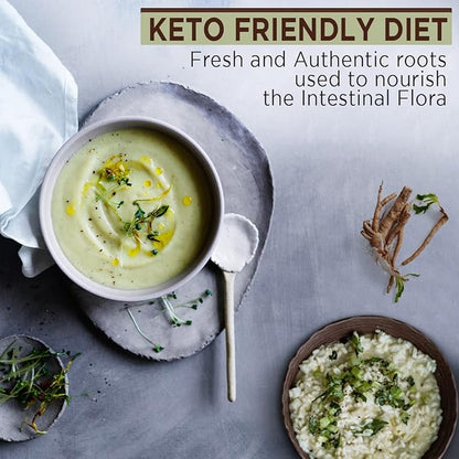 AKI Plant-Based Prebiotic Blend (6oz/170g) - Ideal Source of FOS & Inulin - Nourish Intestinal Flora & Immunity - Ideal for Protein Shakes, Juice, Smoothies - Keto Friendly, Vegan, Gluten & GMO Free