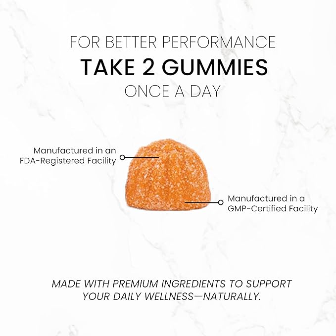 Turmeric and Ginger Gummies Supplement, Organic Turmeric Curcumin,95% Curcuminoids 5% Gingerols Root, Joint Health & Inflammation Support with Black Pepper Extract, Peach Flavor, USA Made -60 Count