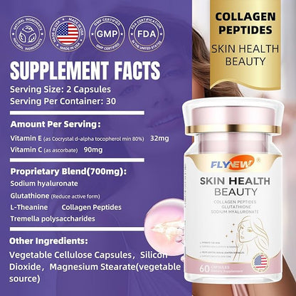 Shilajit for Men & Skin Health Beauty Collagen Capsules Bundle