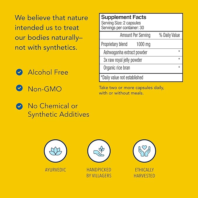 NORTH AMERICAN HERB & SPICE Ashadrene 60 Caps