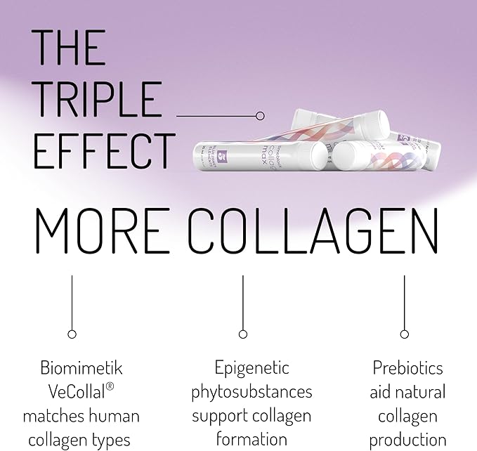 Collagen Max Drink with Vitamins, Amino Acids, Phytonutrients, 30 Bottles