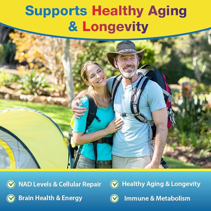 NMNH Supplement (Dihydronicotinamide Mononucleotide)500mg Per Serving, NMNH NAD Supplements for Women & Men, NMNH to Boost NAD+ Levels As We Age for Anti Aging, Cell Health*, Brain* , Energy-180 Count