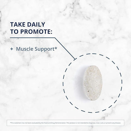 Metagenics MyoCalm - Muscle Support* - Calcium & Magnesium Supplement - with Passionflower Herb & Valerian Root - Mineral Supplements - Non-GMO, Gluten-Free & Vegetarian - 60 Tablets