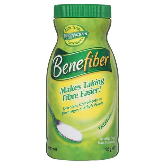 Benefiber 730gm Jumbo 25.75oz Fiber Supplement Powder 208 Serves