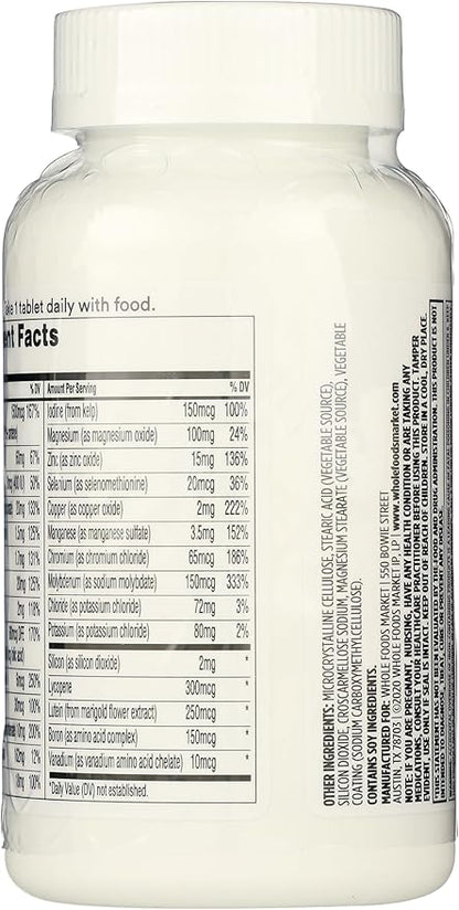 365 By Whole Foods Market, Adult Multi With Iron, 180 Count