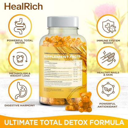 Total Detox - 4000MG Milk Thistle Detox – Liver Cleanse & Repair with ACV, L-Carnitine & Ginger – Vegan Formula